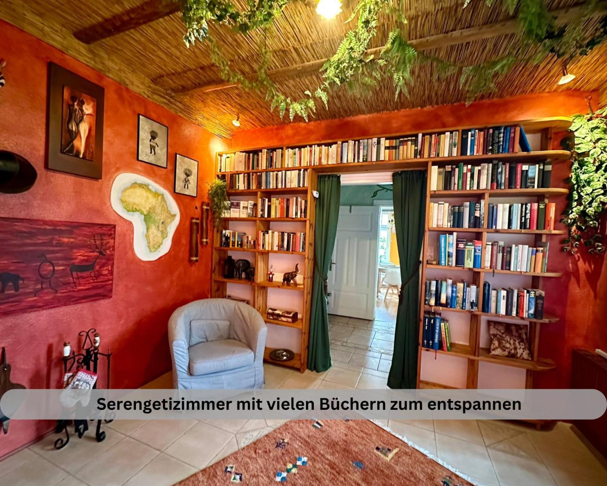 Lodge Of Africa - Einzigartige Themenzimmer, Eingezaeunten Garten, Sauna, Whirlpool & Kamin, Hunde Willkommen, Gasgrill, Voll Ausgestattete Kueche, Grosser Essbereich, Hamburg & Stade In Der Naehe Twielenfleth Exterior foto