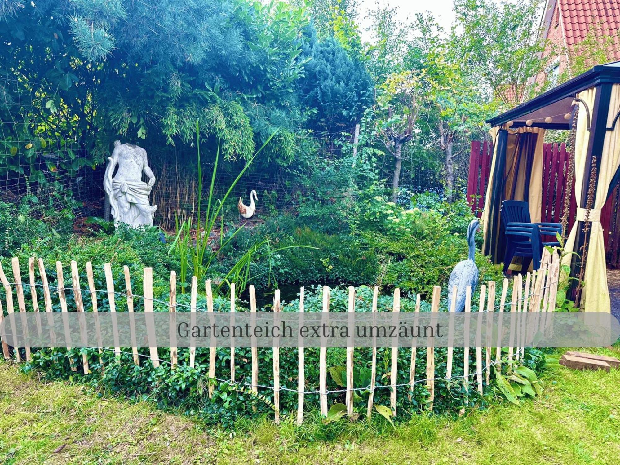 Lodge Of Africa - Einzigartige Themenzimmer, Eingezaeunten Garten, Sauna, Whirlpool & Kamin, Hunde Willkommen, Gasgrill, Voll Ausgestattete Kueche, Grosser Essbereich, Hamburg & Stade In Der Naehe Twielenfleth Exterior foto